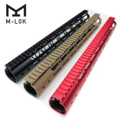 15 Inch M-Lok Handguard Rail Free Float Picatinny Rail Mount System For .223/5.56(AR15) Spec MLR-15x