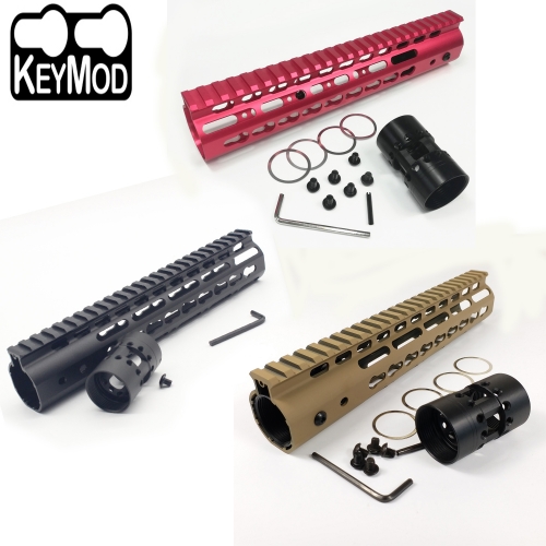 10 Inch Free Float Keymod Handguards Picatinny Rail Mount System For .223/5.56(AR15) Spec