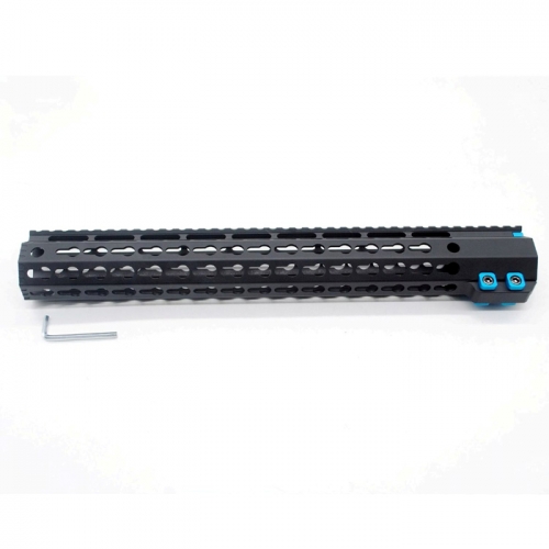 For .308/AR10 15" Angle Cut Keymod Handguard High Profile