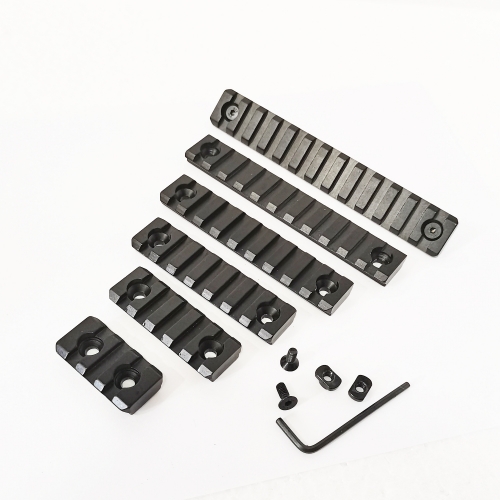 3,5,7,9,11,13 slot Picatinny Rail Section Anodized Aluminum For M-Lok Handguard