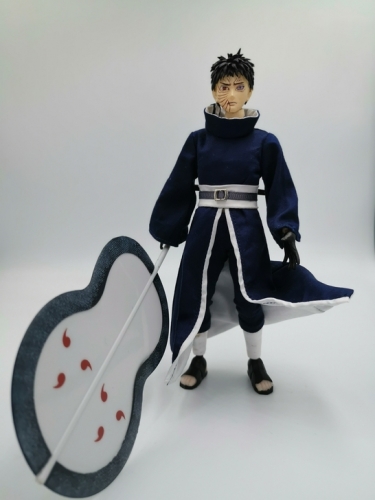 SHF Uchiha Obito diydoll Suit /Green wooden hand accessories 1:12