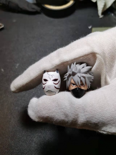 SHF ANBU Kakashii headsculpt 1:12