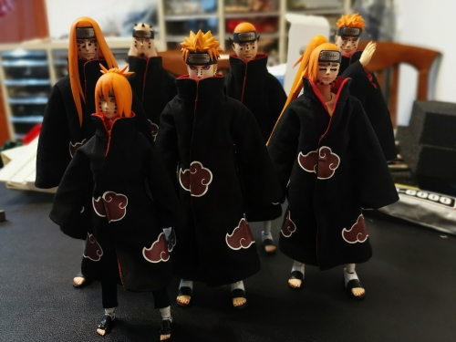 AKATSUKIJAPAN　セット SHF Akatsuki Pain(Six) diydoll 1/12