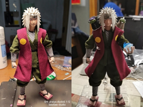 SHF NARUTOO Jiraiyaa diydoll 1/12