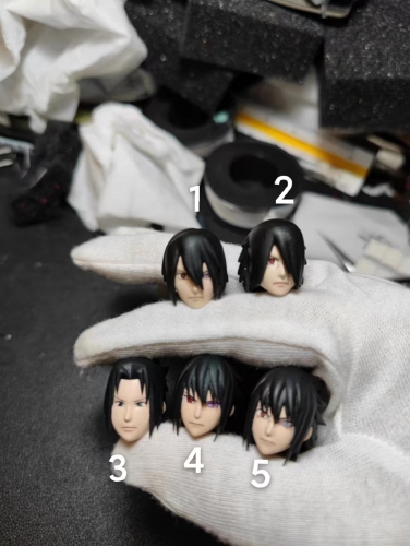 SHF Narutoo Sasukee series  headsculpt 1/12