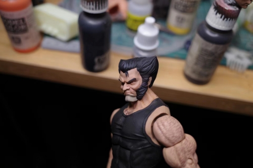 ML Wolverinee headsculpt 1:12