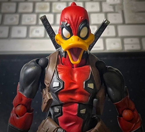 deadpool the duck headsculpt(2.0) 1:12