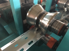 Photovoltaic stent profile rolling production line