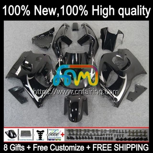 Body Kit For SUZUKI GSXR 600 750 GSX-R750 GSXR600 SRAD GSXR-750 96 97 98 99 00 GSXR-600 Black silver GSXR750 1996 1997 1998 1999 2000 Fairing 1HM.14