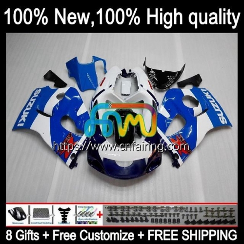 Body Kit For SUZUKI GSXR 600 750 GSXR600 SRAD GSX-R600 1996 1997 1998 1999 2000 GSXR-750 GSXR-600 GSXR750 Factory Blue 96 97 98 99 00 Fairing 1HM.73