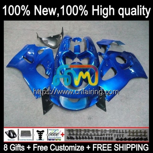 Body Kit For SUZUKI GSXR 600 750 GSX-R750 GSXR600 SRAD GSXR-750 96 Blue black 97 98 99 00 GSXR-600 GSXR750 1996 1997 1998 1999 2000 Fairing 1HM.44