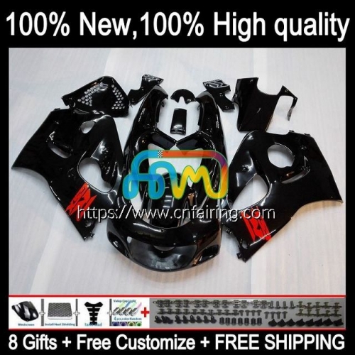 Body Kit For SUZUKI GSXR 600 750 GSXR600 SRAD GSX-R600 1996 1997 1998 Factory Black 1999 2000 GSXR-750 GSXR-600 GSXR750 96 97 98 99 00 Fairing 1HM.76