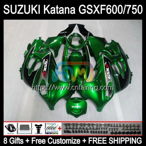 Body Kit For SUZUKI KATANA GSX750F GSXF600 GSXF-750 GSXF 600 750 GSX600F 03 Stock Green 04 05 06 07 GSXF750 2003 2004 2005 2006 2007 Fairing 31HM.35