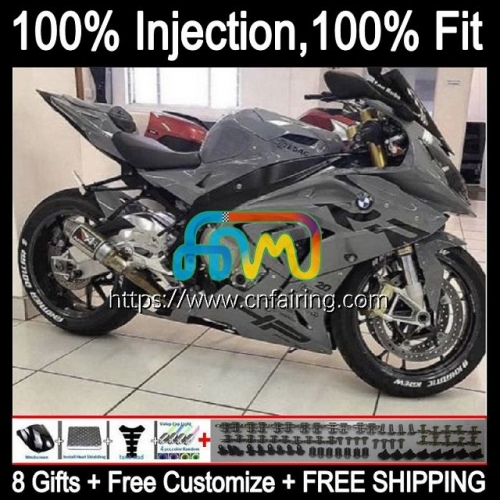 Injection Mold For BMW S1000 RR S1000RR 2009 2010 2011 2012 2013 2014 Glossy Grey Body S1000-RR S 1000RR 1000 RR 09 10 11 12 13 14 OEM Fairing 2HM.118