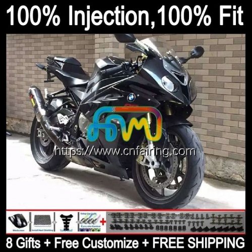 Injection Mold For BMW S1000 RR S 1000RR 1000 RR S1000RR 09 10 11 12 13 14 Body S1000-RR 2009 2010 2011 2012 Glossy Black 2013 2014 OEM Fairing 2HM.46