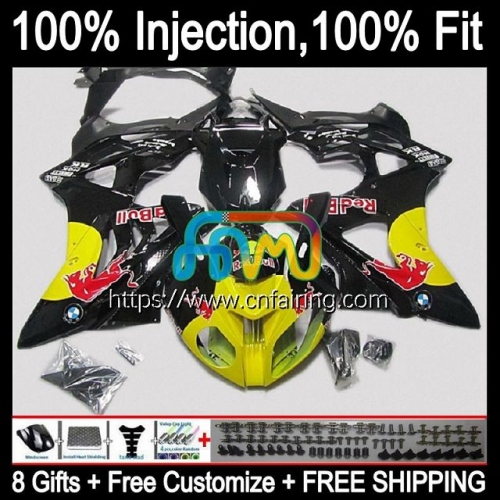 Injection Mold For BMW S1000 RR S 1000RR 1000 RR S1000RR 09 10 11 Yellow black 12 13 14 Body S1000-RR 2009 2010 2011 2012 2013 2014 OEM Fairing2HM.62