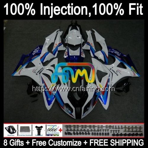 Injection Mold For BMW S1000 RR S 1000RR 1000 RR S1000RR 09 10 11 12 13 14 Body S1000-RR 2009 2010 2011 2012 2013 White blue 2014 OEM Fairing 2HM.78