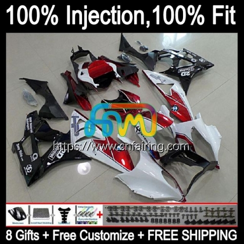 Injection Mold For BMW S1000 RR S 1000RR 1000 RR S1000RR 09 10 11 12 13 14 Body S1000-RR 2009 2010 2011 2012 2013 White red 2014 OEM Fairing 2HM.63