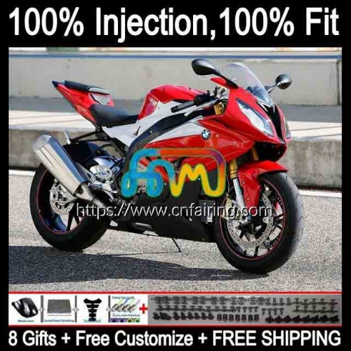 Injection Mold For BMW S1000 RR S 1000RR 1000 RR S1000RR White red 09 10 11 12 13 14 Body S1000-RR 2009 2010 2011 2012 2013 2014 OEM Fairing 2HM.41