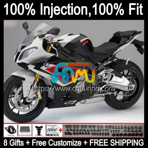 Injection Mold For BMW S1000 RR S 1000RR 1000 RR S1000RR White black 09 10 11 12 13 14 Body S1000-RR 2009 2010 2011 2012 2013 2014 OEM Fairing 2HM.45