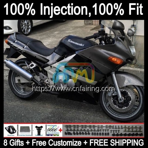 OEM Injection mold For KAWASAKI NINJA ZZR400 2000 2001 2002 2003 2004 2005 2007 ZZR-400 ZZR 400 93 94 95 96 97 Black Grey 98 99 Fairing Kit 26HM.84