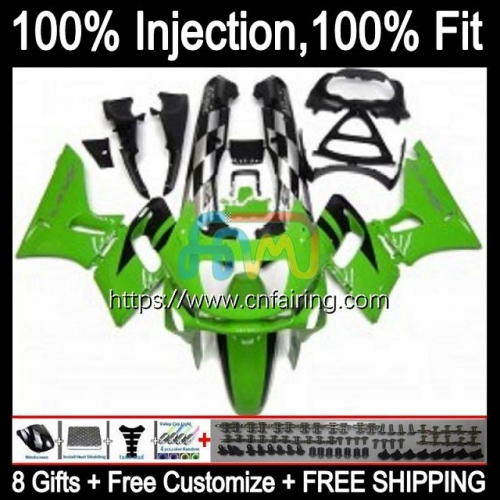 OEM Injection mold For KAWASAKI NINJA ZZR400 2000 2001 2002 2003 2004 2005 2007 ZZR-400 BLACK GREEN ZZR 400 93 94 95 96 97 98 99 Fairing Kit 26HM.68