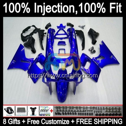 Injection mold Body For KAWASAKI NINJA ZZR-400 ZZR400 00 01 02 03 04 05 06 07 ZZR 400 1993 1994 1995 1996 1997 1998 1999 Fairing Stock Blue 27HM.10