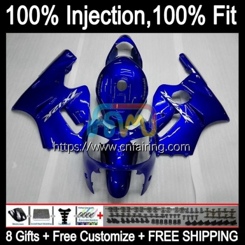 Injection mold Body For KAWASAKI NINJA ZX12R ZX1200 ZX 1200 CC 12R 1200CC 02 03 04 05 06 ZX-12R Glossy Blue 2002 2003 2004 2005 2006 Fairing 21HM.44