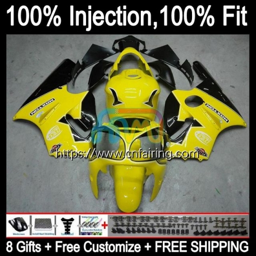 OEM Injection mold For KAWASAKI NINJA ZX 1200 12R 1200CC ZX1200 C 2000 2001 Body ZX-12R ZX12R ZX 12 R 1200 CC 00 01 Fairing Kit 20HM.48 Light Yellow