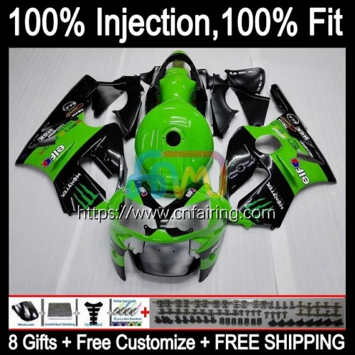 Injection mold Body For KAWASAKI NINJA ZX12R ZX1200 ZX 1200 CC 12R 1200CC 02 03 04 05 Factory Green 06 ZX-12R 2002 2003 2004 2005 2006 Fairing 21HM.46