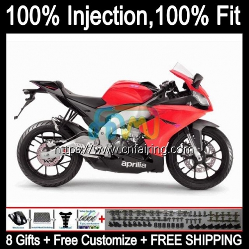 Injection mold Body For Aprilia RS125R RSV125 RS4 2012 2013 2014 2015 2016 Bodyworks RS-125 Glossy Red RS 125 RS125 12 13 14 15 16 Fairing 16HM.83