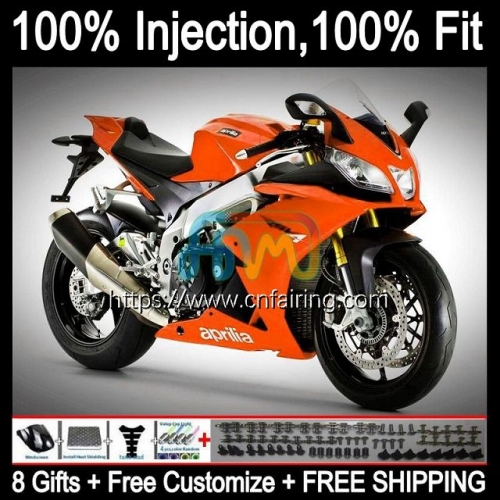 Injection mold Body For Aprilia RS125R RSV125 RS4 ALL Orange 2012 2013 2014 2015 2016 Bodyworks RS-125 RS 125 RS125 12 13 14 15 16 Fairing 16HM.99