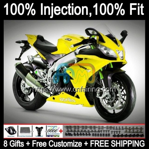 Injection mold Body For Aprilia RS125R RSV125 Gloss Yellow RS4 2012 2013 2014 2015 2016 Bodyworks RS-125 RS 125 RS125 12 13 14 15 16 Fairing 16HM.100