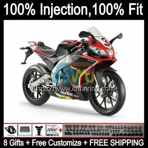 Injection mold Bodys For Aprilia RS-125 RS4 RS125R RSV125 RS125 12 13 14 15 16 Bodywork RS 125 2012 2013 2014 2015 2016 Fairings Glossy Red 16HM.16