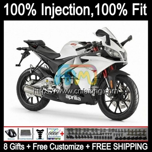 Injection mold Bodys For Aprilia RS-125 RS4 RS125R RSV125 RS125 12 13 14 15 16 Bodywork RS 125 2012 2013 2014 2015 Pearl White 2016 Fairings 16HM.23