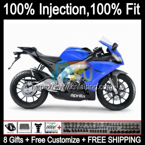 Injection mold Body For Aprilia RS125R RSV125 RS4 2012 2013 2014 2015 Blue black 2016 Bodyworks RS-125 RS 125 RS125 12 13 14 15 16 Fairing 16HM.80