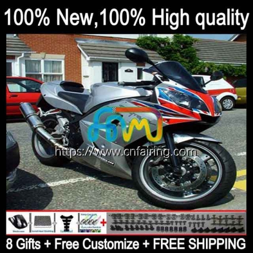 Bodywork For Triumph Daytona 650 600 CC 2002 2003 2004 2005 Body Daytona 600 Daytona650 650CC Hot silver Daytona600 02 03 04 05 Fairing Kit 12HM.209