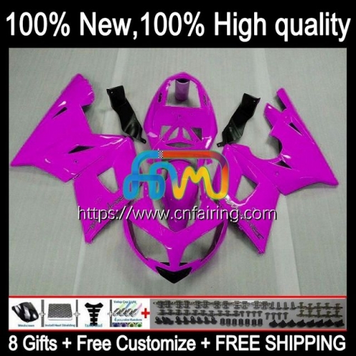 Bodywork For Triumph Daytona Glossy Pink 650 600 CC 2002 2003 2004 2005 Body Daytona 600 Daytona650 650CC Daytona600 02 03 04 05 Fairing Kit 12HM.55