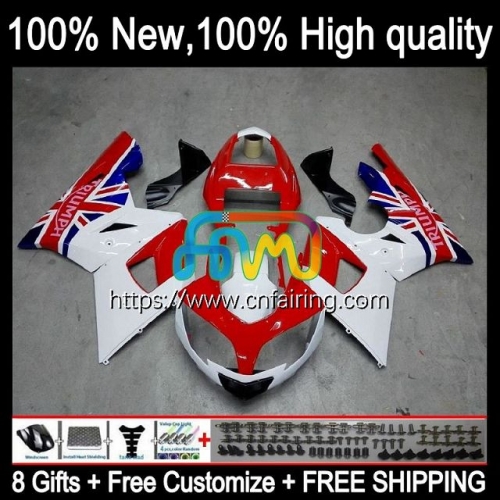 OEM Body For Triumph Daytona600 Daytona 650 600 CC Bodywork 600CC Daytona650 02 03 Red white hot 04 05 Daytona 600 2002 2003 2004 2005 Fairing 12HM.21