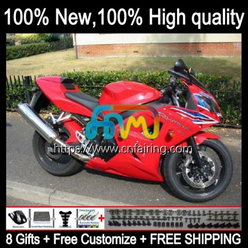 Bodywork For Triumph Daytona 650 600 CC 2002 Gloss red 2003 2004 2005 Body Daytona 600 Daytona650 650CC Daytona600 02 03 04 05 Fairing Kit 12HM.206