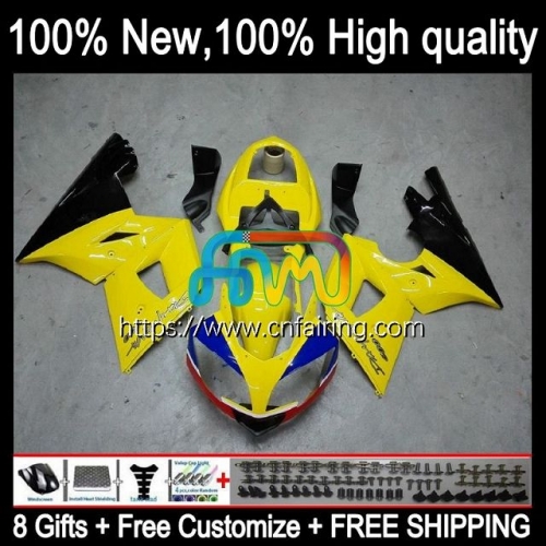 OEM Body For Triumph Daytona600 Daytona 650 600 CC Yellow black Bodywork 600CC Daytona650 02 03 04 05 Daytona 600 2002 2003 2004 2005 Fairing 12HM.19