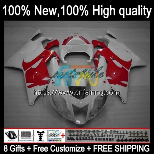 Body Kit For Aprilia RSV1000R Mille RV60 RSV1000 R RR 2003 2004 2005 2006 Cowling RSV1000RR RSV 1000 Red white R 1000R 03 04 05 06 Fairing 13HM.35