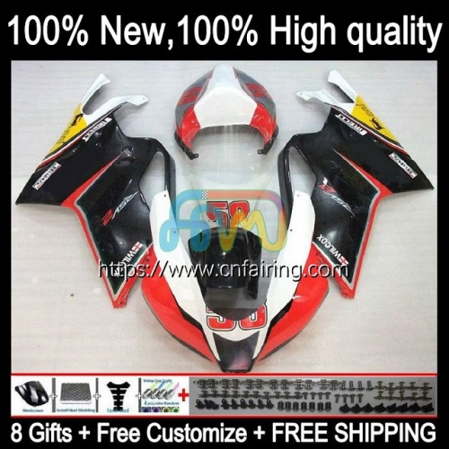 Body Kit For Aprilia Red black RSV1000R Mille RV60 RSV1000 R RR 2003 2004 2005 2006 Cowling RSV1000RR RSV 1000 R 1000R 03 04 05 06 Fairing 13HM.29