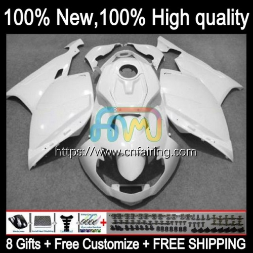 Body Kit For BMW K1200 S K 1200 S K1200S K1200-S Cowling K-1200S Glossy White 05 06 07 08 09 10 K 1200S 2005 2006 2007 2008 2009 2010 Fairing 14HM.4