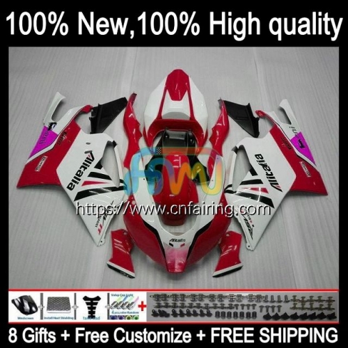 Body OEM For Aprilia RSV 1000 R 1000R RSV1000R Mille RV60 Cowling RSV1000 R RR 03 04 05 06 RSV1000RR 2003 2004 Red white 2005 2006 Fairing 13HM.25