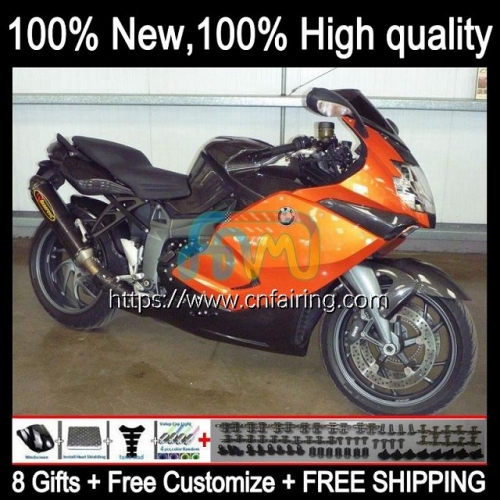 OEM Body For BMW K1200 S K 1200 S K-1200S 2005 Glossy Orange 2006 2007 2008 2009 2010 Cowling K 1200S K1200S K1200-S 05 06 07 08 09 10 Fairing 14HM.30