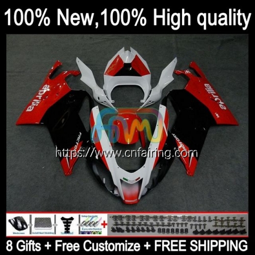 Body OEM For Aprilia RSV 1000 R 1000R RSV1000R Mille Red black RV60 Cowling RSV1000 R RR 03 04 05 06 RSV1000RR 2003 2004 2005 2006 Fairing 13HM.16