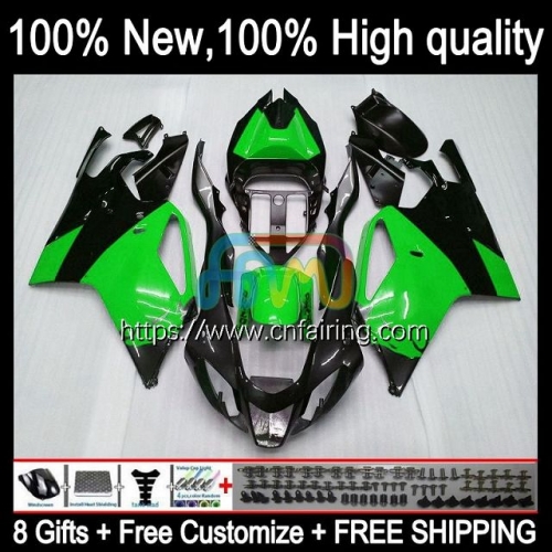 Body Kit For Aprilia RSV1000R Mille RV60 RSV1000 R RR 2003 2004 2005 2006 Cowling RSV1000RR RSV Green black 1000 R 1000R 03 04 05 06 Fairing 13HM.49