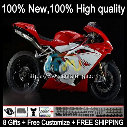 Body Kit For MV Agusta F4 R312 White red 750S 1000 R 750 1000CC 1000R 312 1078 1+1 Bodywork 1000 CC 05 06 Cowling MA MV F4 2005 2006 Fairing 8HM.13