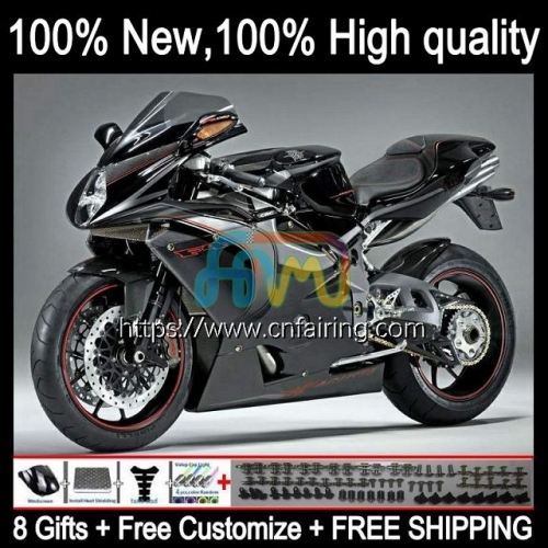 Body Kit For MV Agusta F4 R312 750S 1000 R 750 1000CC 1000R 312 1078 1+1 Bodywork 1000 CC 05 Black red 06 Cowling MA MV F4 2005 2006 Fairing 8HM.15